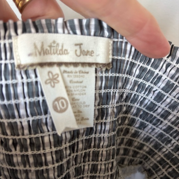 Matilda Jane Ruffled Dress Size 10 - Picture 4 of 8